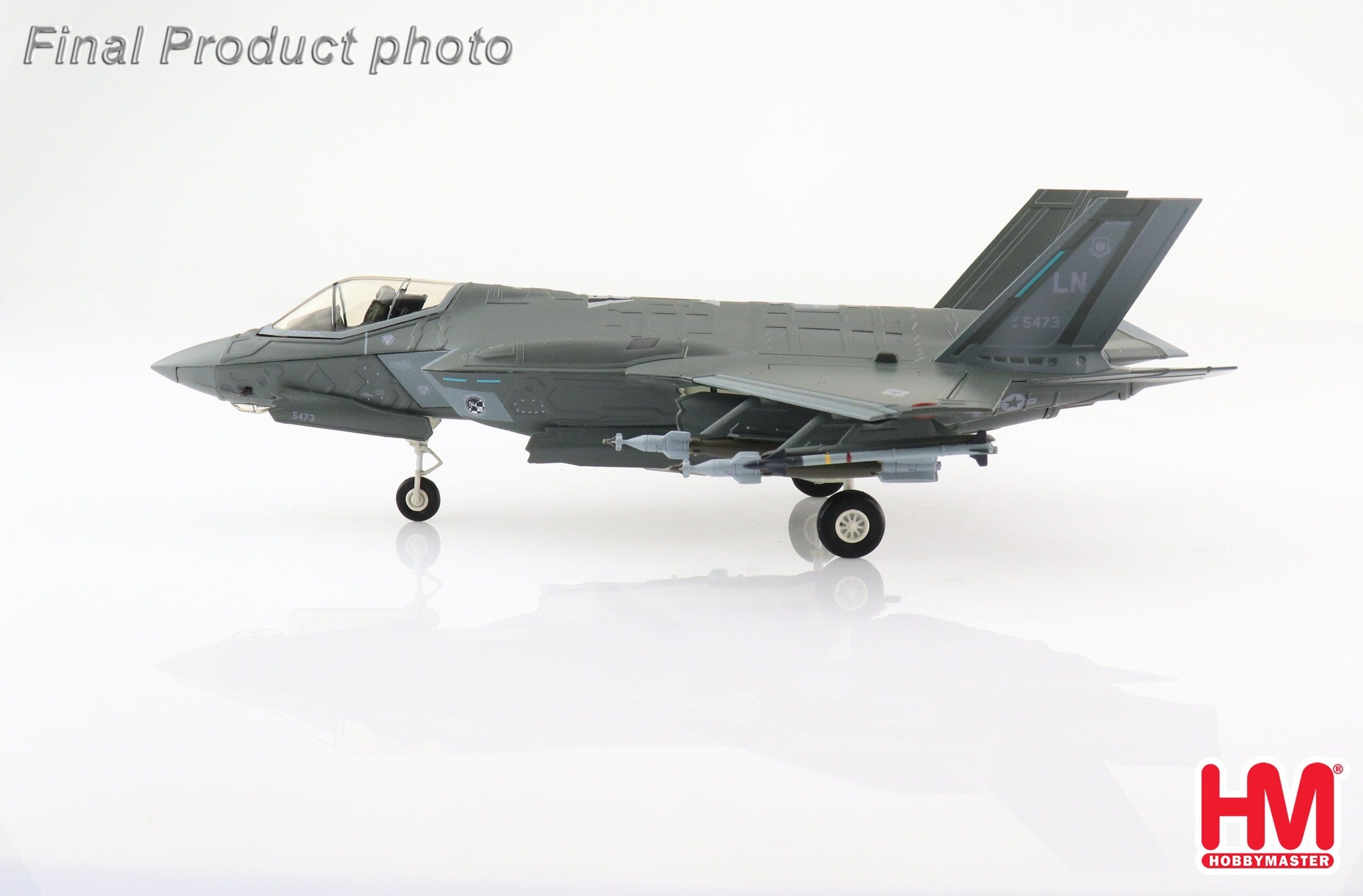 F-35A 495th Fighter Squadron, 48th Fighter Wing, United States Air Forces in Europe, RAF Lakenheath, England, December 2021 #19-5473 1/72 [HA4428]