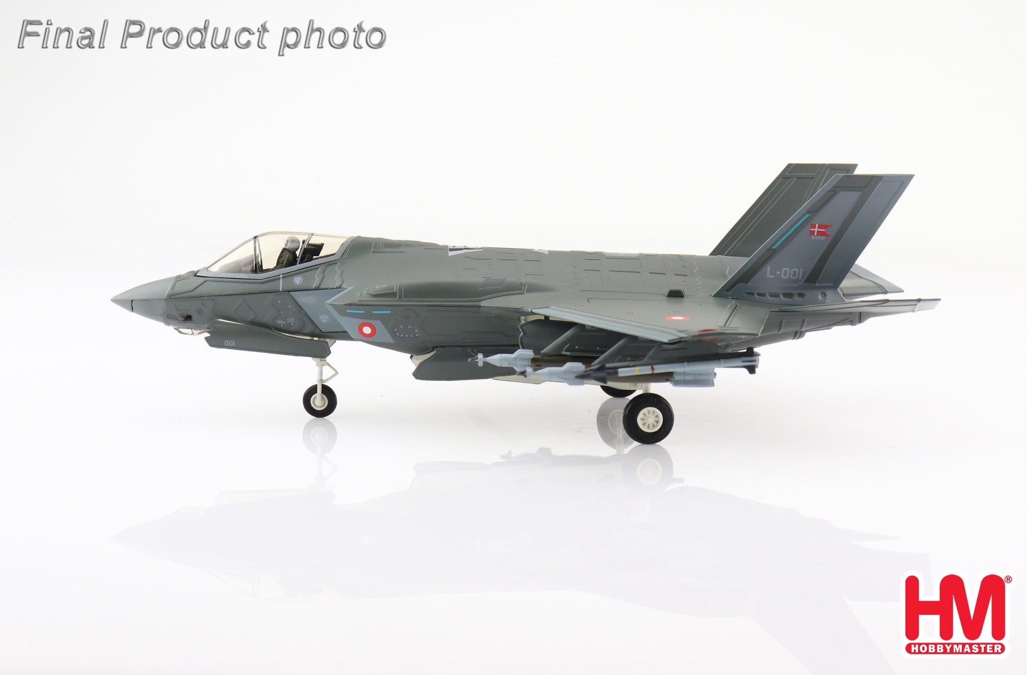 F-35A Danish Air Force First aircraft received Luke Air Force Base, Arizona, USA 2021 L-001/#19-5530 1/72 [HA4430]