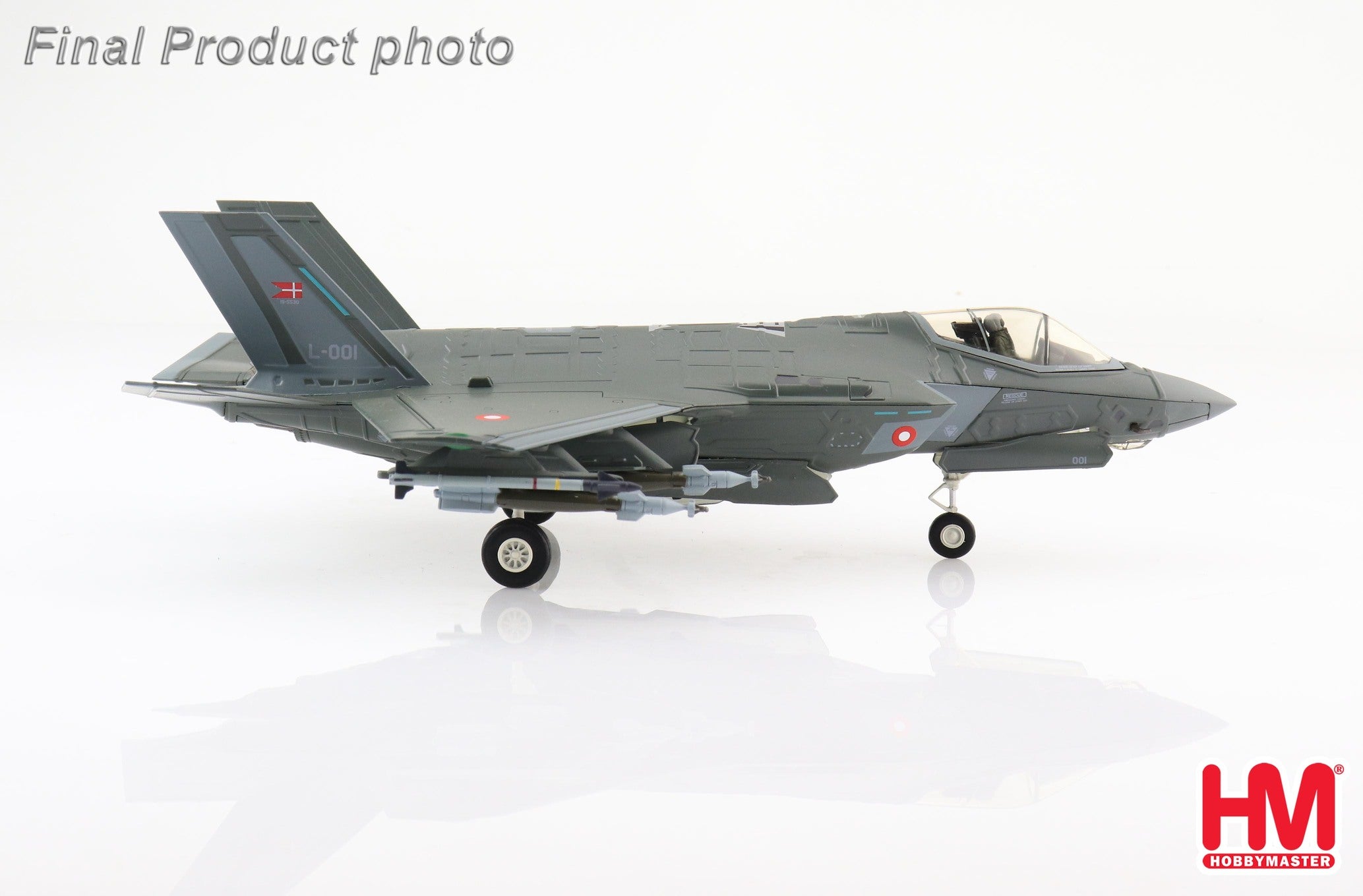 F-35A Danish Air Force First aircraft received Luke Air Force Base, Arizona, USA 2021 L-001/#19-5530 1/72 [HA4430]