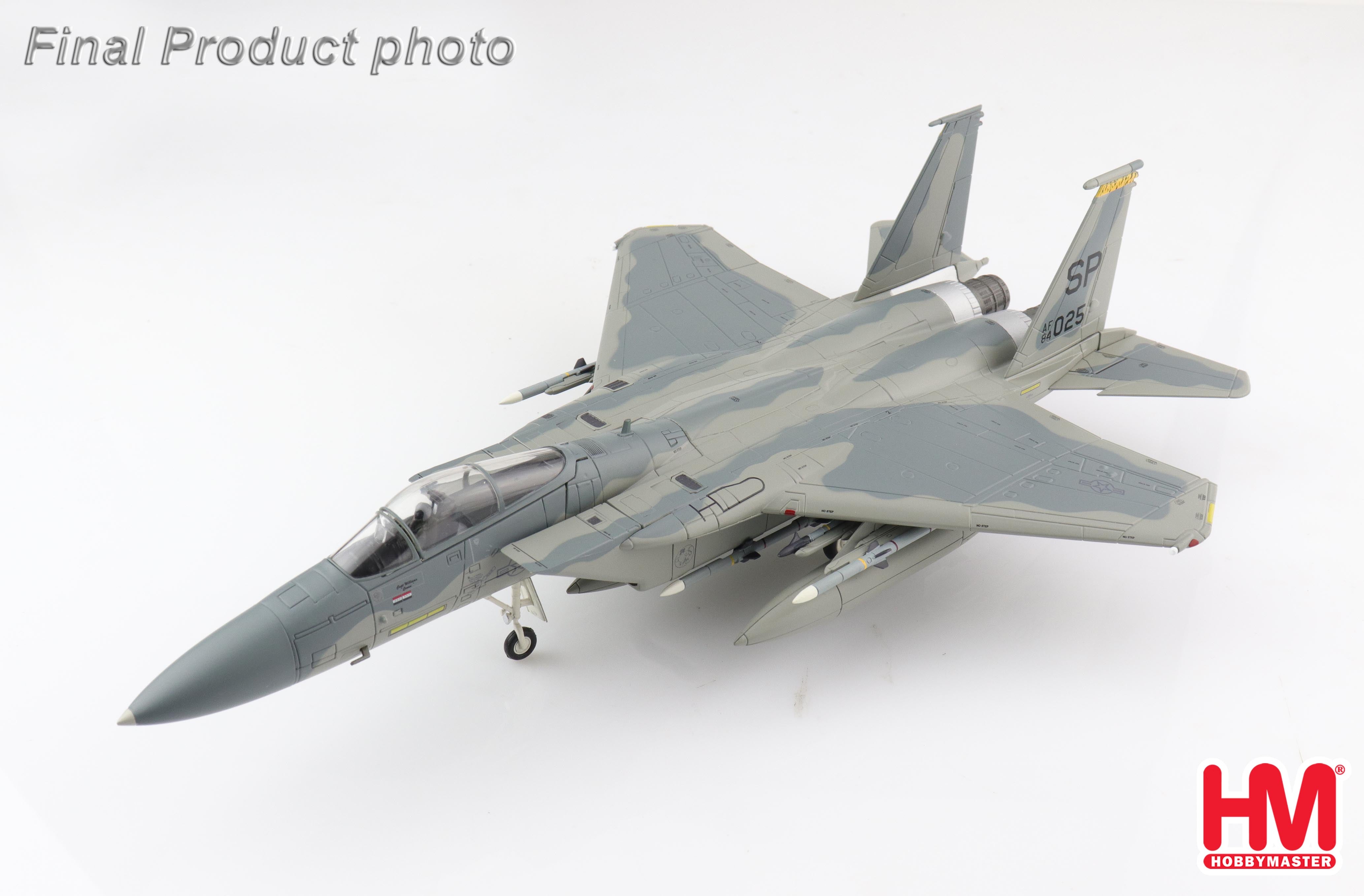 F-15C, US Air Force, 52nd Fighter Wing, 53rd Fighter Squadron, 1990s, MOD EAGLE camouflage, Spangdahlem Air Base, Germany, SP/#84-0025, 1/72 [HA4532]