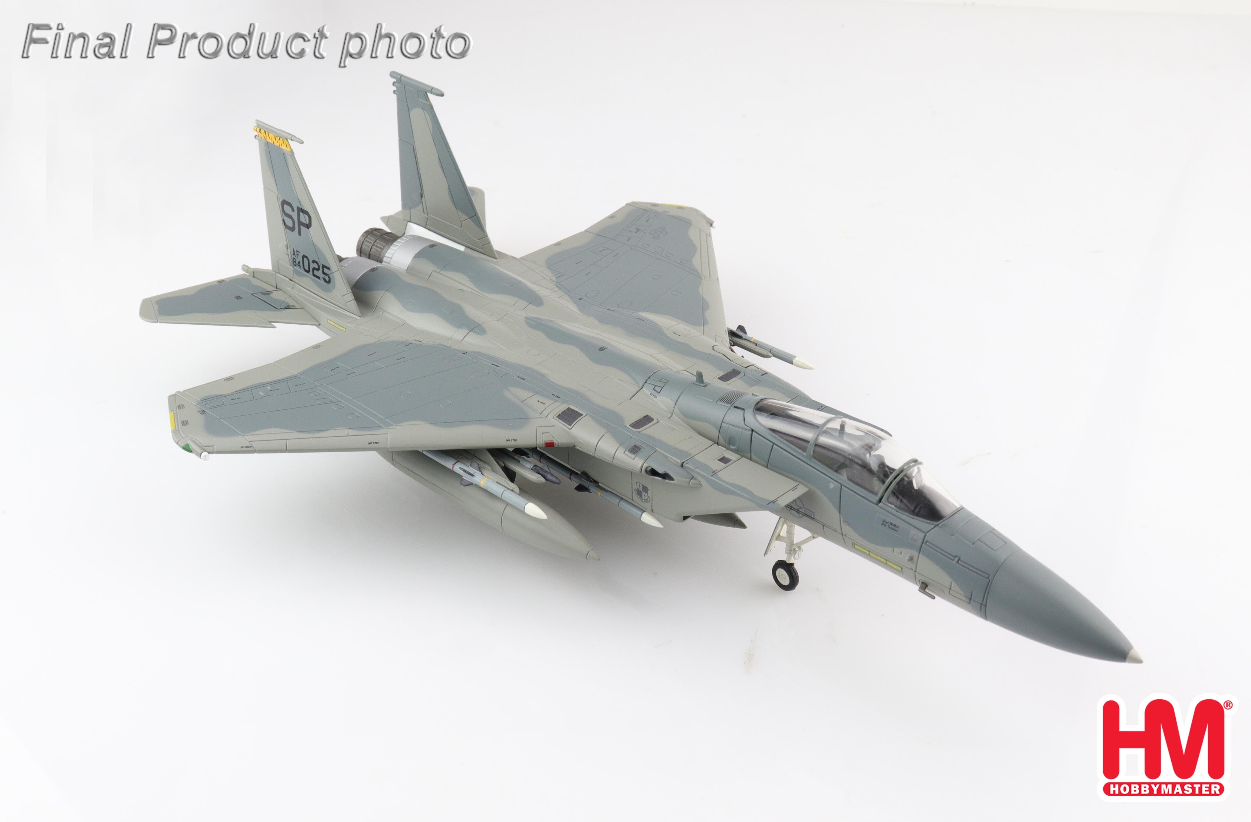 F-15C, US Air Force, 52nd Fighter Wing, 53rd Fighter Squadron, 1990s, MOD EAGLE camouflage, Spangdahlem Air Base, Germany, SP/#84-0025, 1/72 [HA4532]