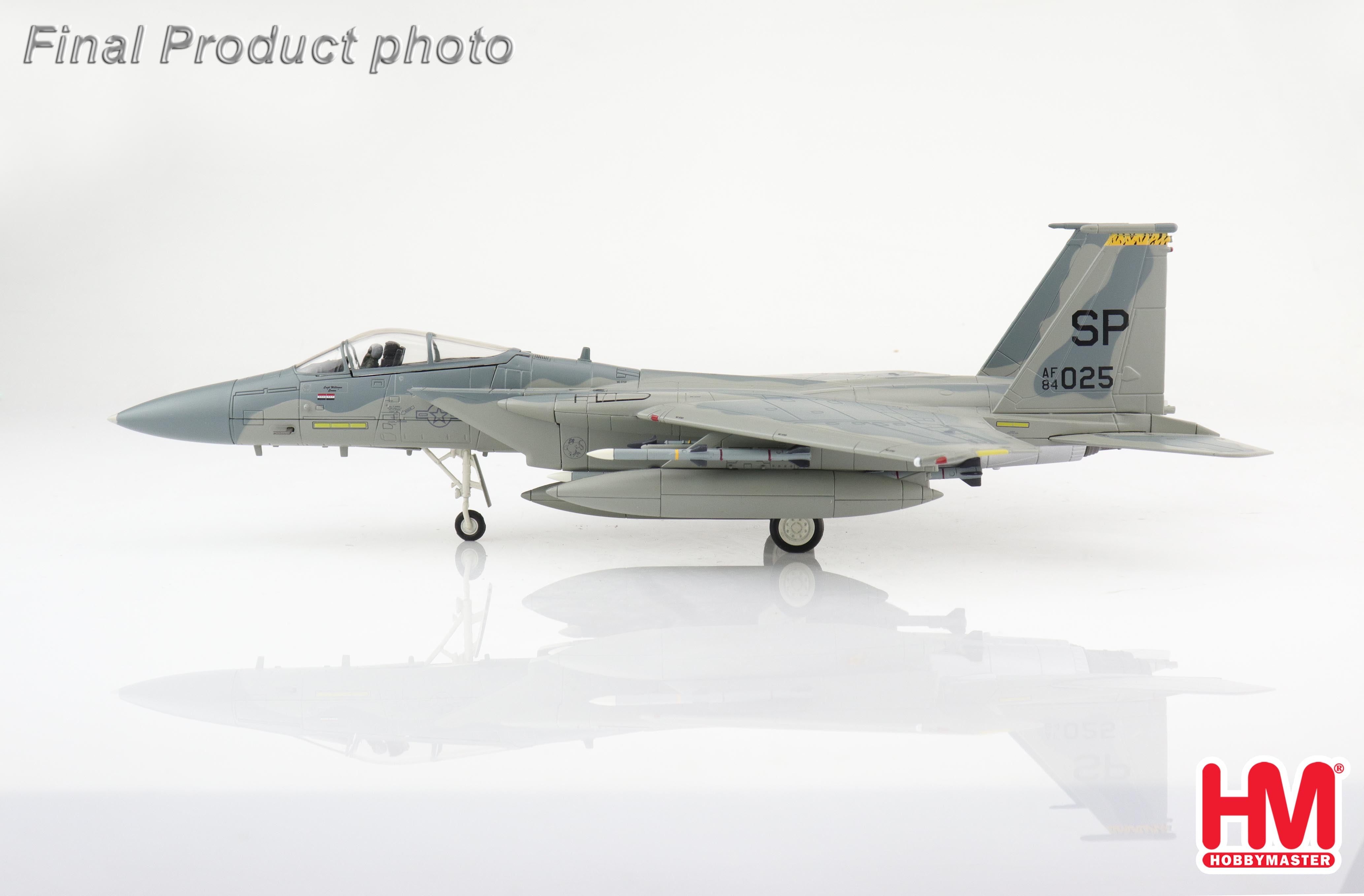 F-15C, US Air Force, 52nd Fighter Wing, 53rd Fighter Squadron, 1990s, MOD EAGLE camouflage, Spangdahlem Air Base, Germany, SP/#84-0025, 1/72 [HA4532]