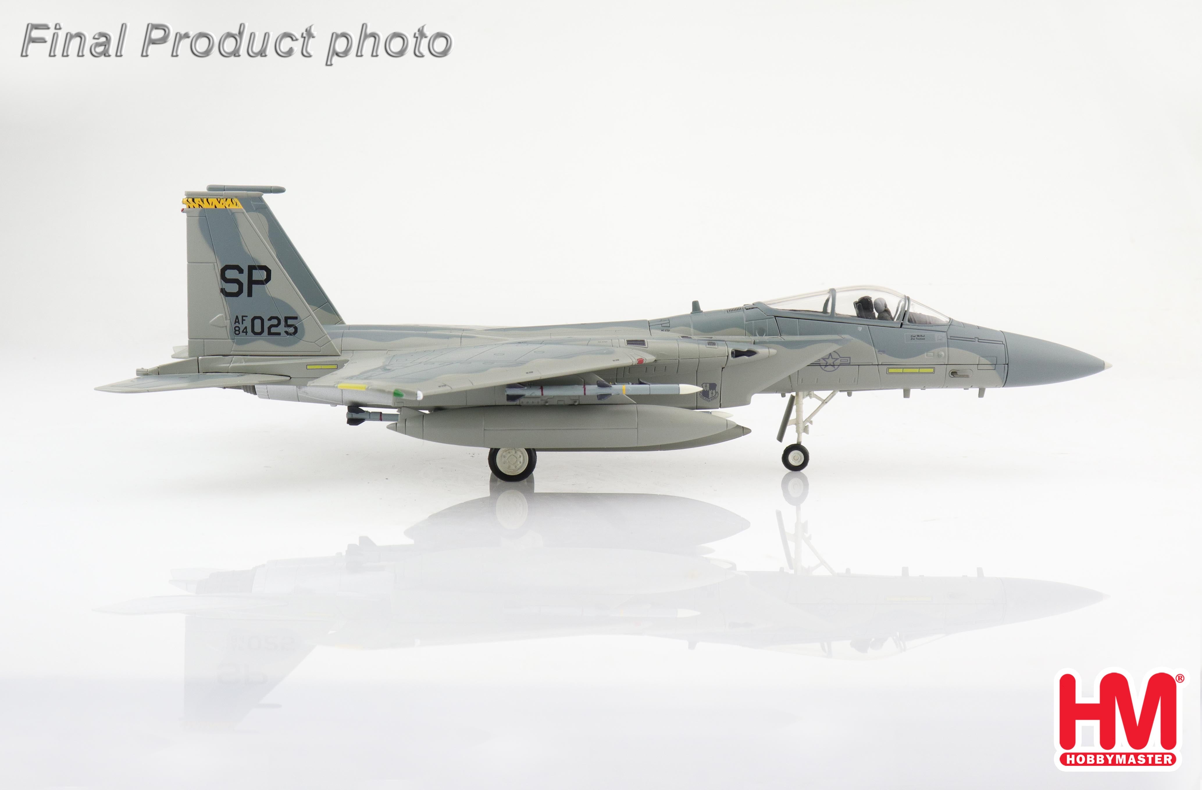 F-15C, US Air Force, 52nd Fighter Wing, 53rd Fighter Squadron, 1990s, MOD EAGLE camouflage, Spangdahlem Air Base, Germany, SP/#84-0025, 1/72 [HA4532]