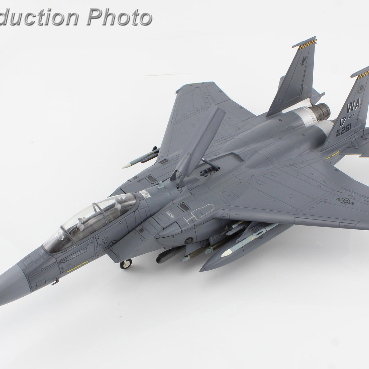 Hobby Master F-15E ストライクイーグル アメリカ空軍 第17兵装飛行隊 2021年 1/72[HA4541]