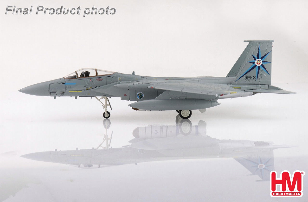 【予約商品】F-15A イーグル アメリカ空軍　第318戦闘迎撃飛行隊 ※ASM-135付属 76-0111　1/72 (HM20250523) [HA4544]