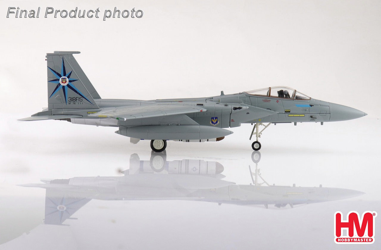 【予約商品】F-15A イーグル アメリカ空軍　第318戦闘迎撃飛行隊 ※ASM-135付属 76-0111　1/72 (HM20250523) [HA4544]