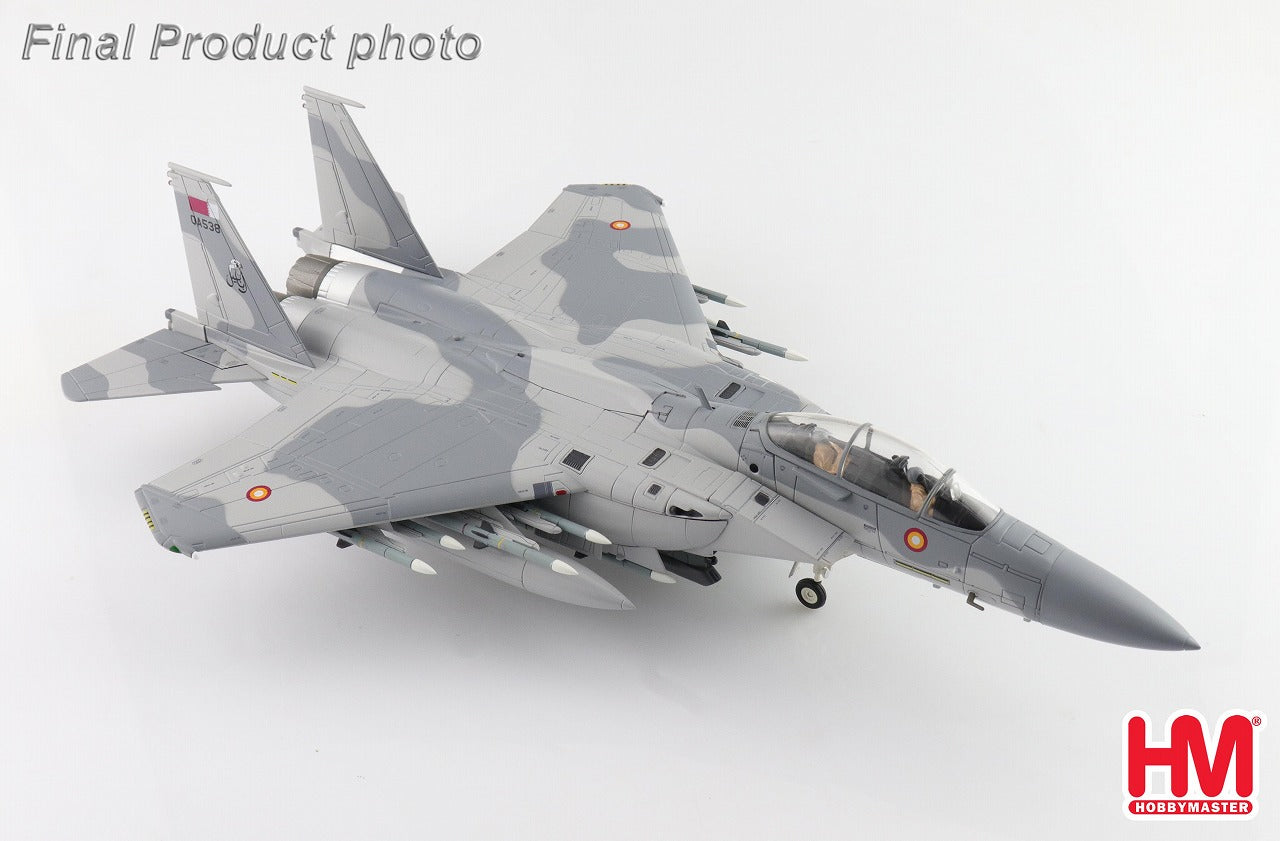 【限定品】F-15QA アバビル カタール空軍 「RIAT 2024」 ※AIM-120・燃料タンク付属  QA538　1/72  [HA4546]