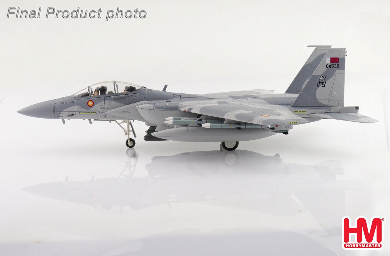【限定品】F-15QA アバビル カタール空軍 「RIAT 2024」 ※AIM-120・燃料タンク付属  QA538　1/72  [HA4546]