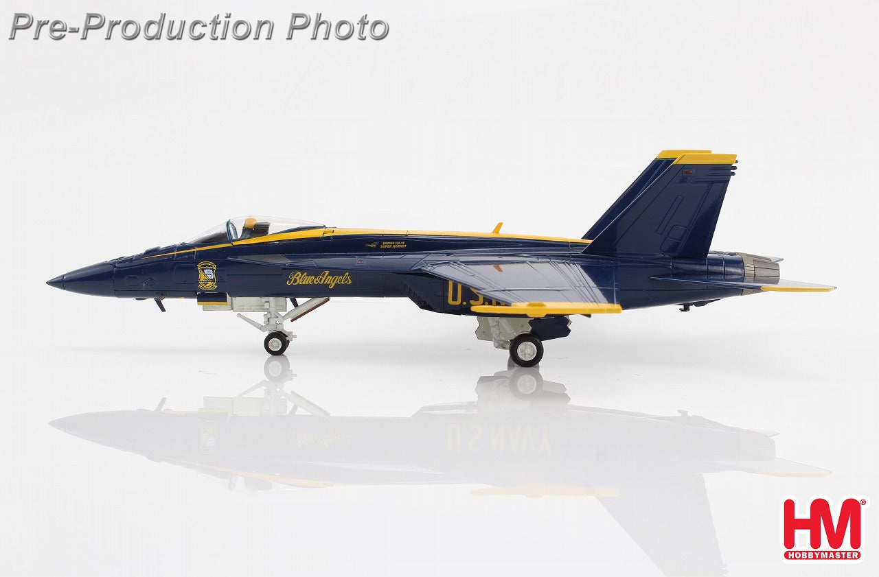 F/A-18E Super Hornet Blue Angels 2021 1-6 aircraft with decals 1/72 [HA5121B] 