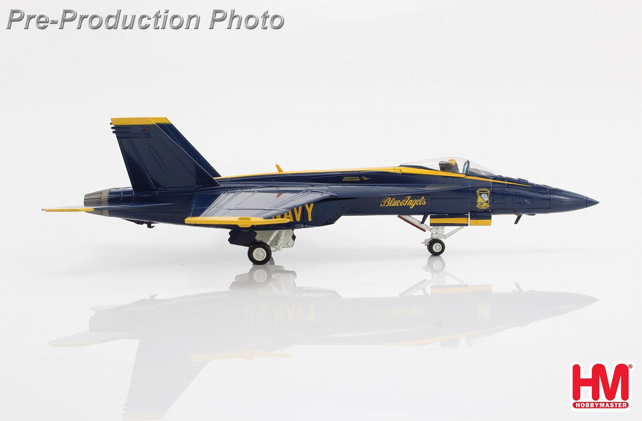 F/A-18E Super Hornet Blue Angels 2021 1-6 aircraft with decals 1/72 [HA5121B] 