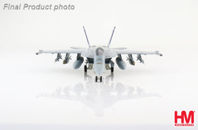 F/A-18E アメリカ海軍 第143戦闘攻撃飛行隊「ピューキンドッグス」  スコット・スティアニー大佐機 空母ドワイト・D・アイゼンハワー搭載 2009年 AG100/#166608 1/72 [HA5126]