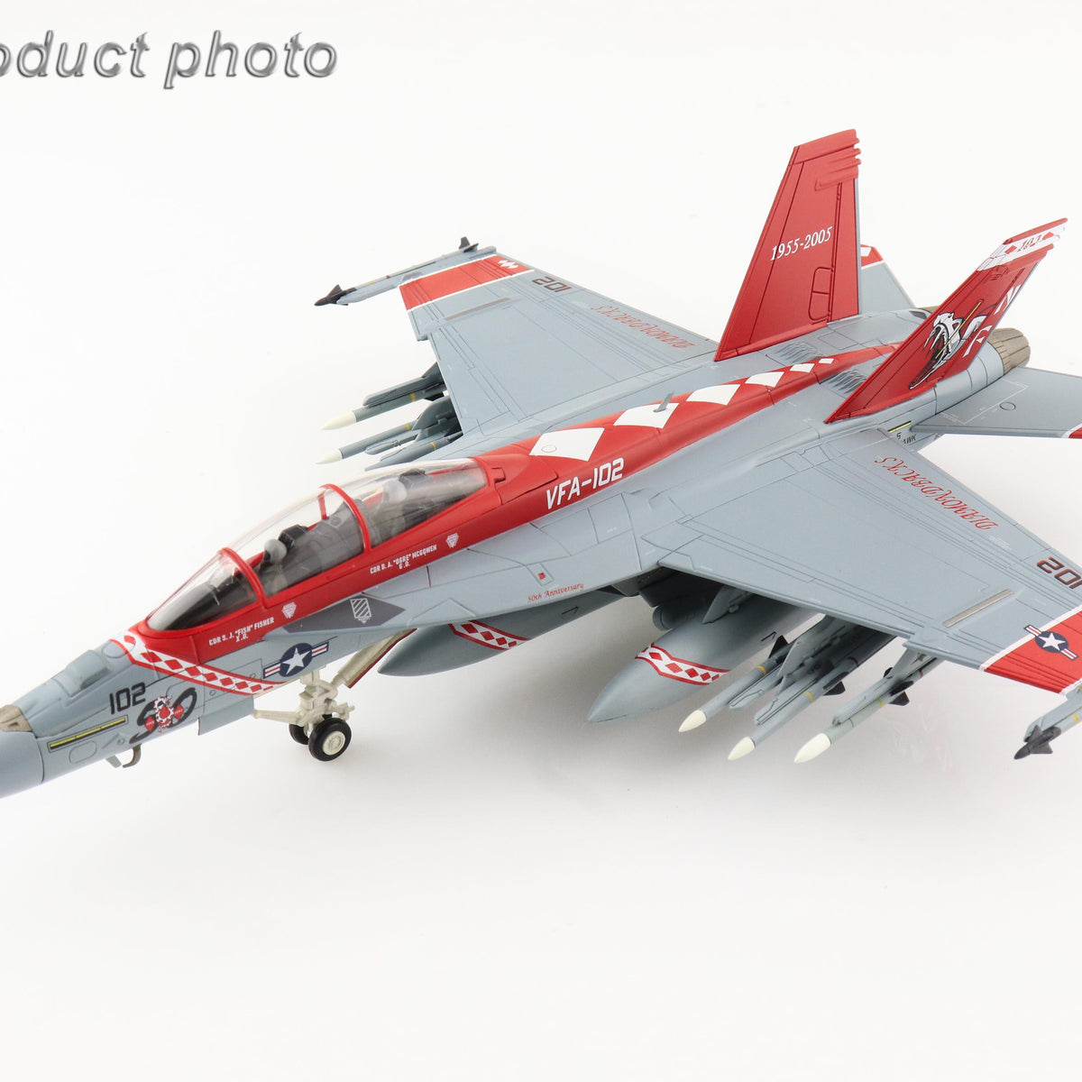 Hobby Master F/A-18F（複座型） アメリカ海軍 第102戦闘攻撃飛行 