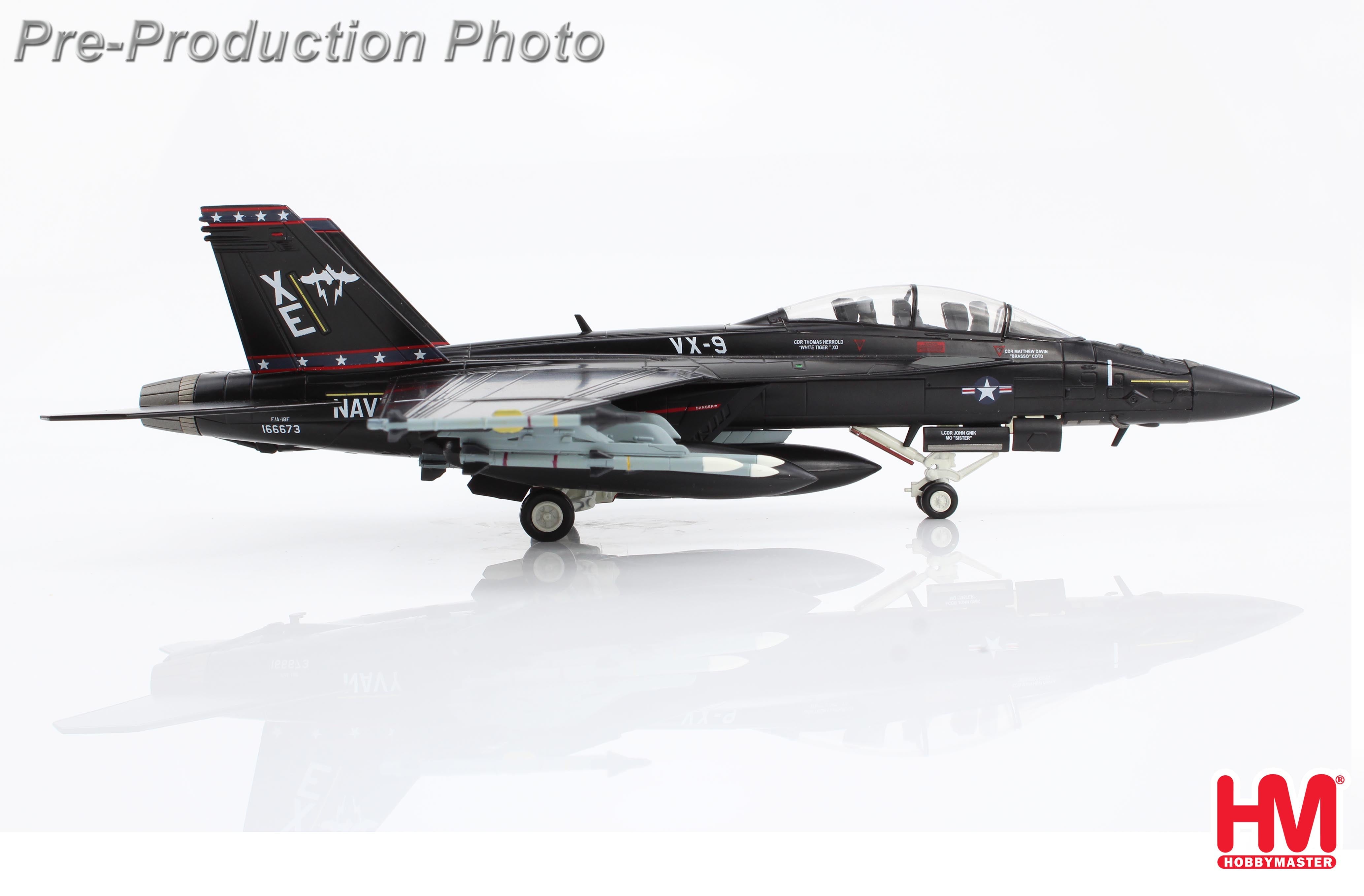 F/A-18F Super Hornet US Navy VX-9 Vandy 1/Full Weapon (Armed parts included) 1/72 [HA5136B] 