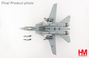 F-14B アメリカ海軍 第143戦闘飛行隊「ピューキンドッグス」 不朽の自由作戦（アフガニスタン戦）時 空母ジョン・F・ケネディ搭載 2002年 AG100/#163220 1/72 [HA5243]