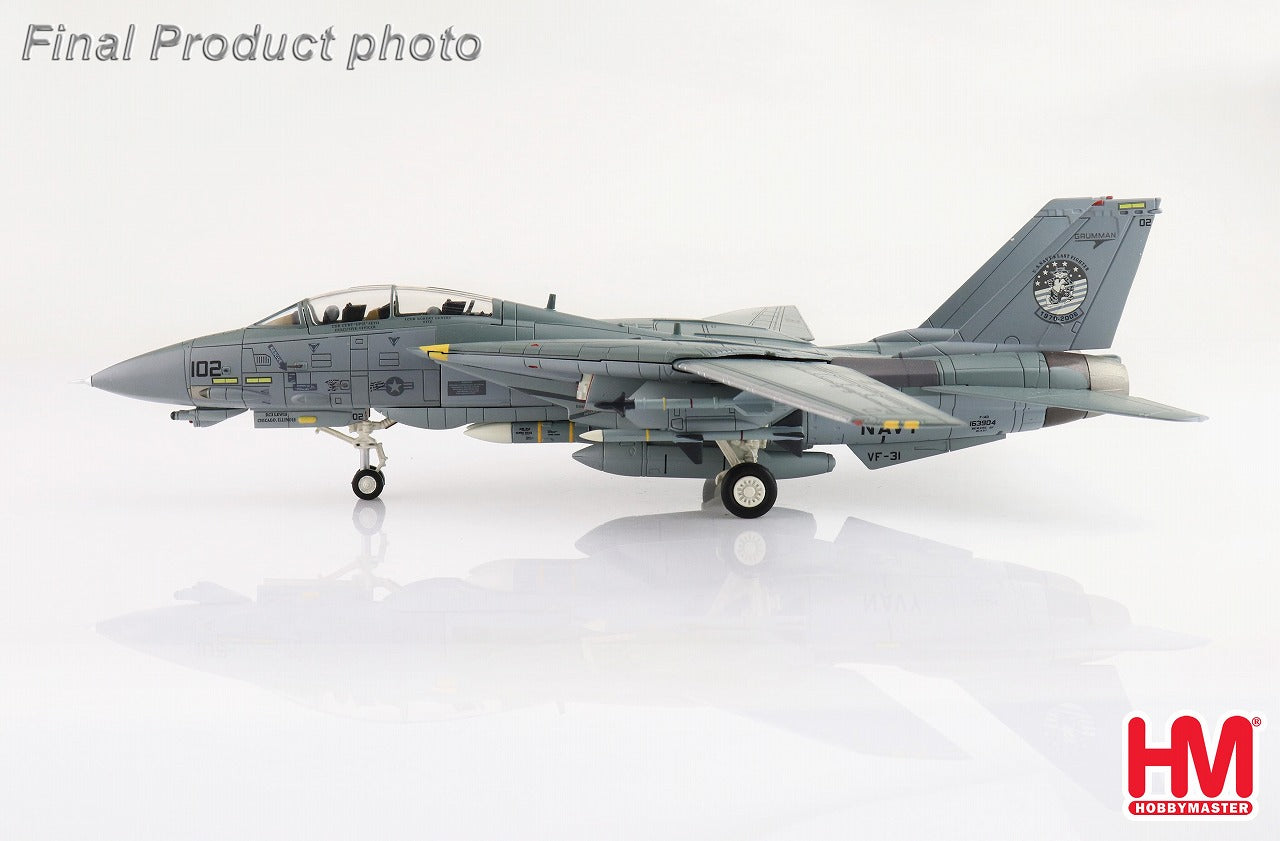 F-14D US Navy 31st Fighter Attack Squadron "Tomcatters" retired "Tomcat Sunset" 2006 (preserved) #102/#163904 1/72[HA5245]