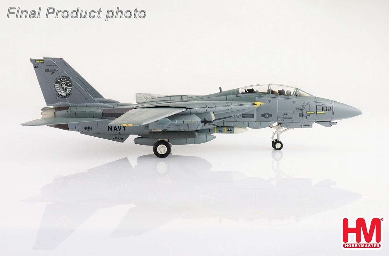 F-14D US Navy 31st Fighter Attack Squadron "Tomcatters" retired "Tomcat Sunset" 2006 (preserved) #102/#163904 1/72[HA5245]