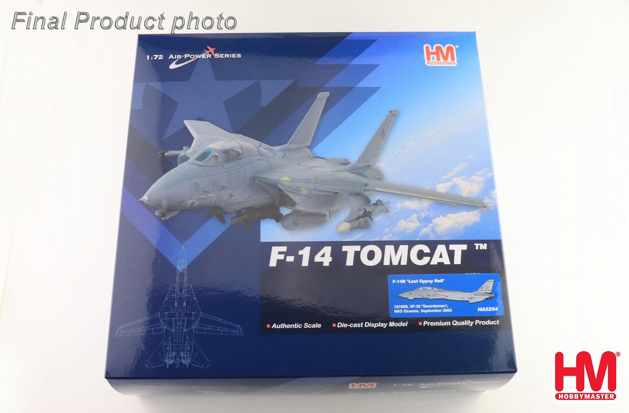 F-14B Tomcat VF-32 Swosmen "Last Gypsy Roll" 1/72 [HA5254] 