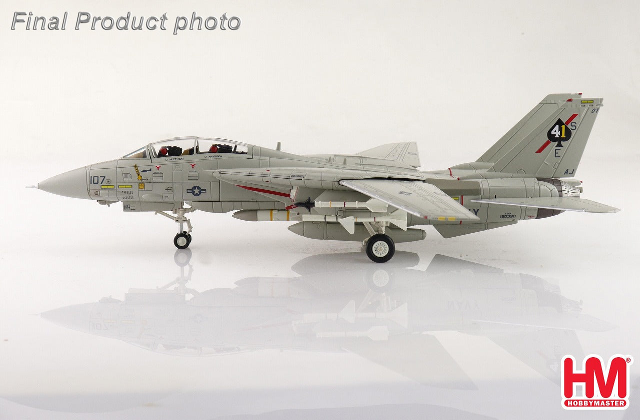 F-14A トムキャット アメリカ海軍 第41戦闘攻撃飛行隊 「スホーイ・キラー」 1982年 1/72 [HA5257]
