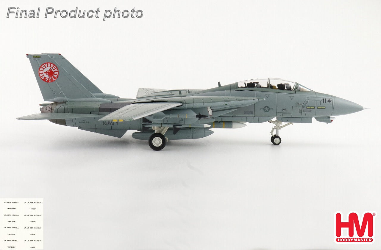 F-14A トムキャット アメリカ海軍 VF-1 ウルフパック デカール付属 160665 1/72 [HA5260]