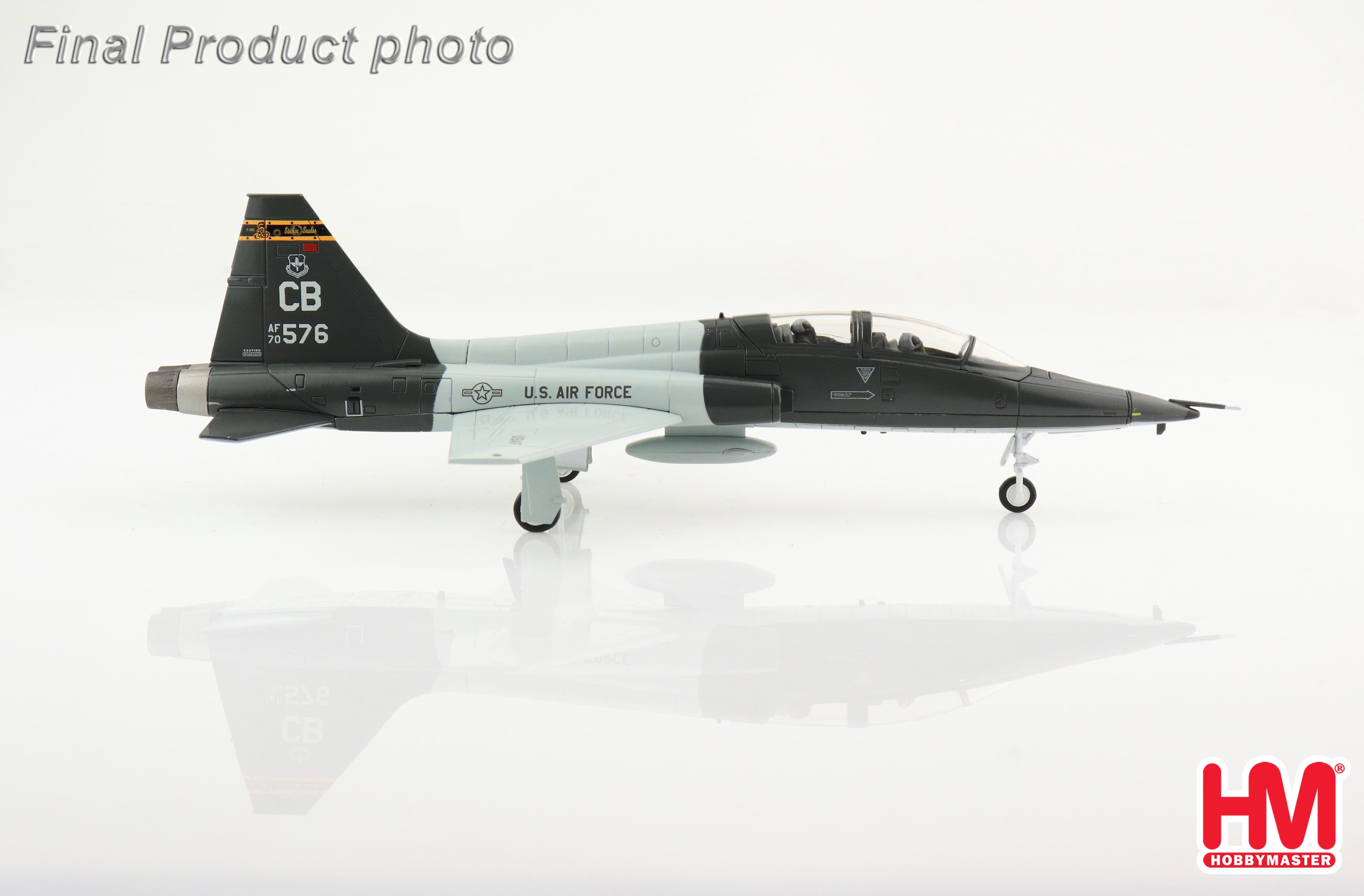 T-38A Talon, United States Air Force, 14th Training Wing, 50th Fighter Training Squadron "Strikin' Snakes", Columbus Air Base, Mississippi, 2009, #70-1576, 1/72 [HA5408]