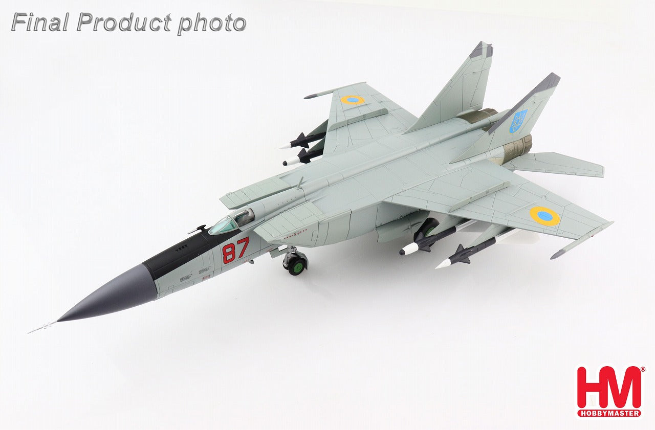 MiG-25PDS "Foxbat E" Ukrainian Air Defense Forces 49th Air Defense Corps 933rd Fighter Aviation Regiment Dnepropetrovsk-Kaidaki Air Base 1995 #87 1/72 [HA5609]