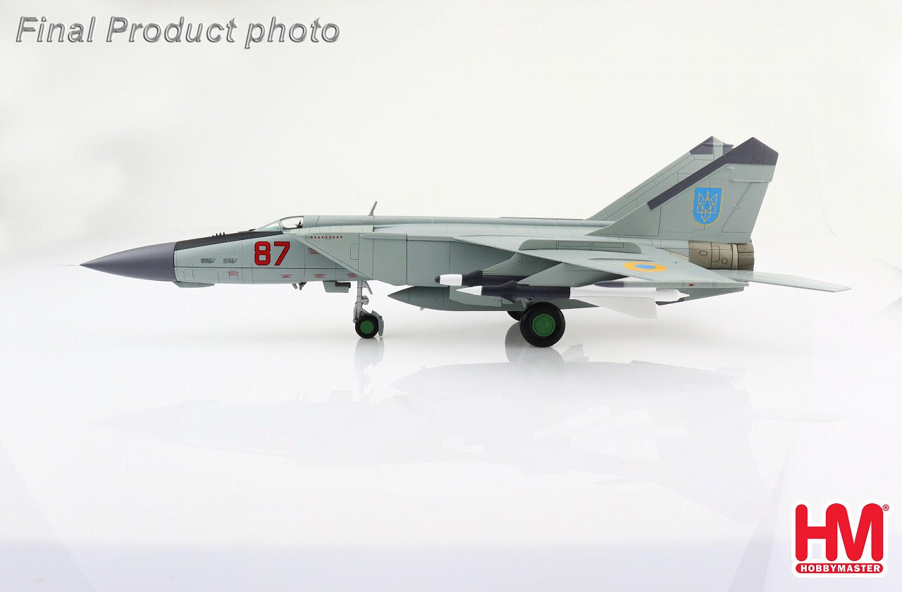 MiG-25PDS "Foxbat E" Ukrainian Air Defense Forces 49th Air Defense Corps 933rd Fighter Aviation Regiment Dnepropetrovsk-Kaidaki Air Base 1995 #87 1/72 [HA5609]