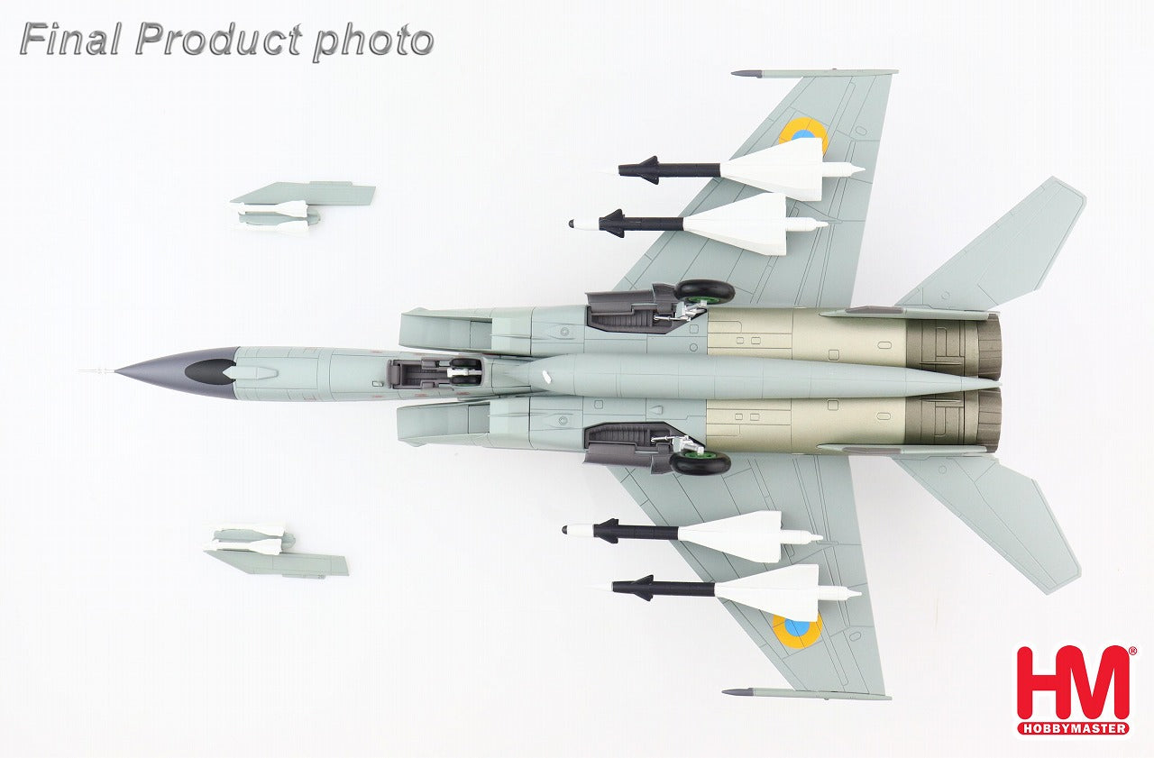 MiG-25PDS "Foxbat E" Ukrainian Air Defense Forces 49th Air Defense Corps 933rd Fighter Aviation Regiment Dnepropetrovsk-Kaidaki Air Base 1995 #87 1/72 [HA5609]