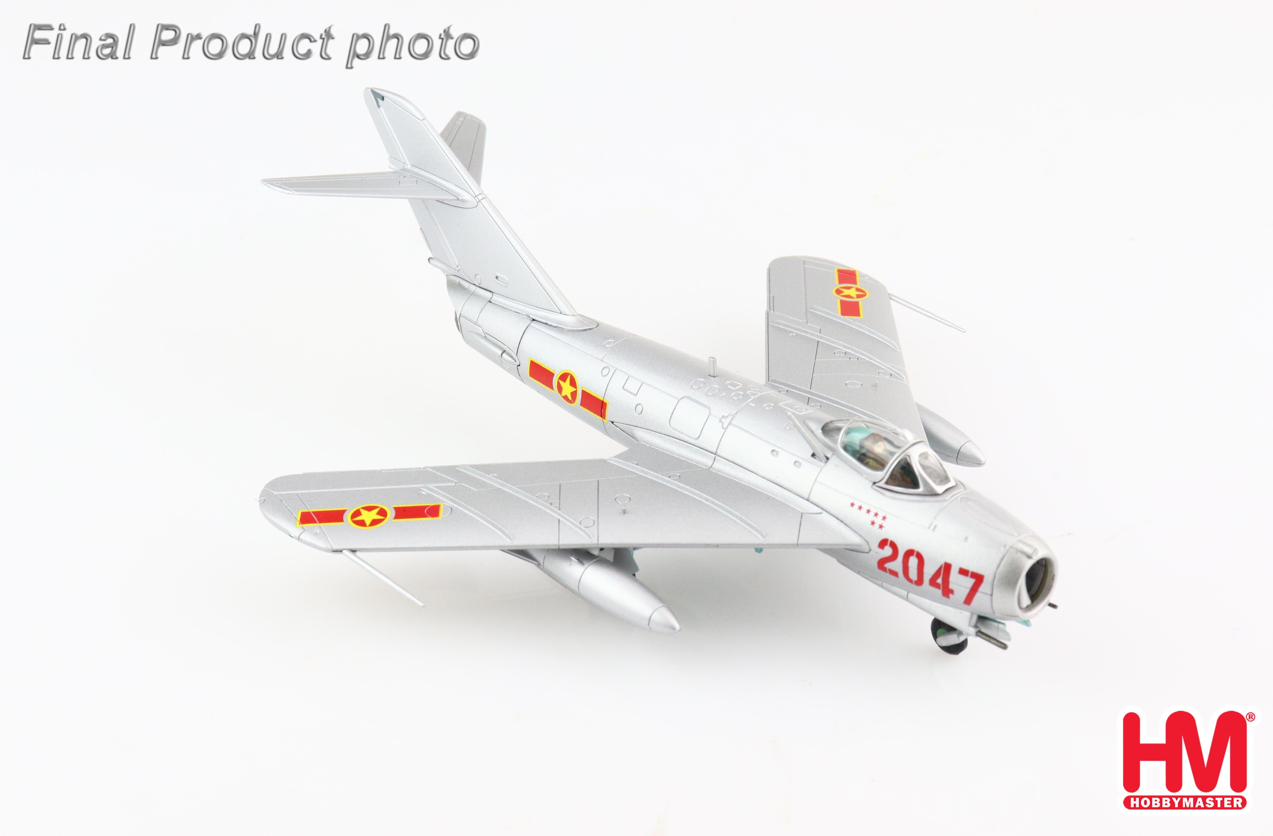 MiG-17 North Vietnamese Air Force 923rd Fighter Aviation Regiment "Yen The" Nguyen Van Bai aircraft April 19, 1972 #2047 1/72 [HA5910]