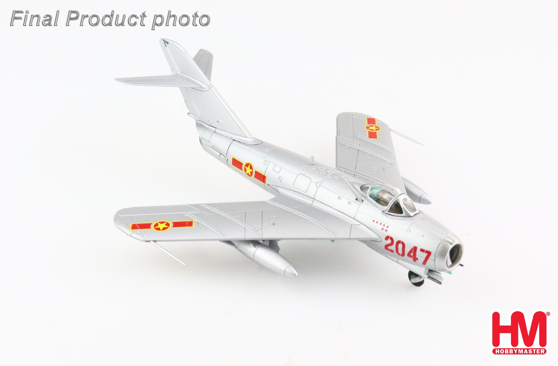 MiG-17 北ベトナム空軍 第923戦闘航空連隊「イェンテー」 グエン・バン・バイ機 1972年4月19日 #2047 1/72 [HA5910](20240630)