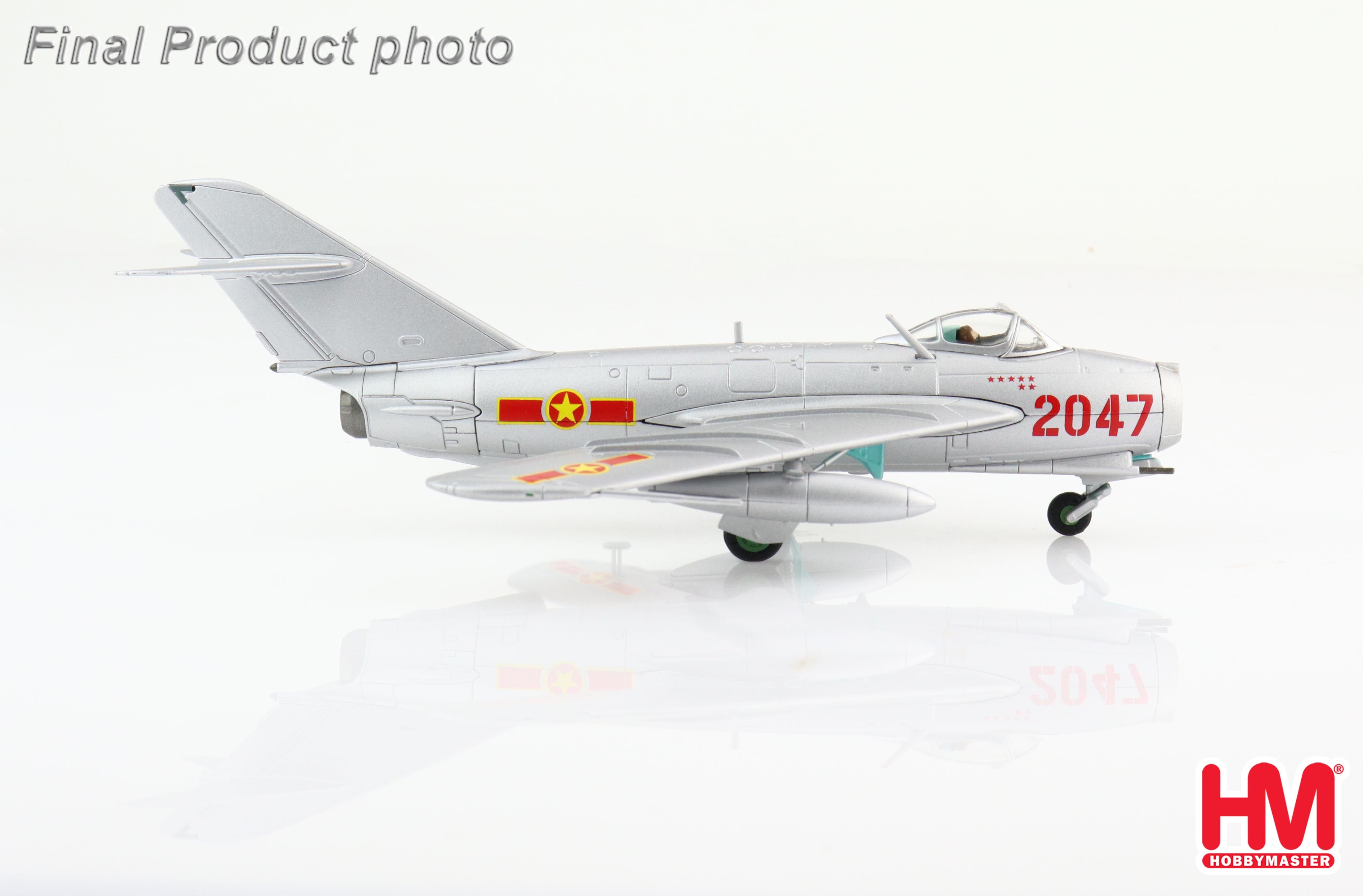 MiG-17 North Vietnamese Air Force 923rd Fighter Aviation Regiment "Yen The" Nguyen Van Bai aircraft April 19, 1972 #2047 1/72 [HA5910]