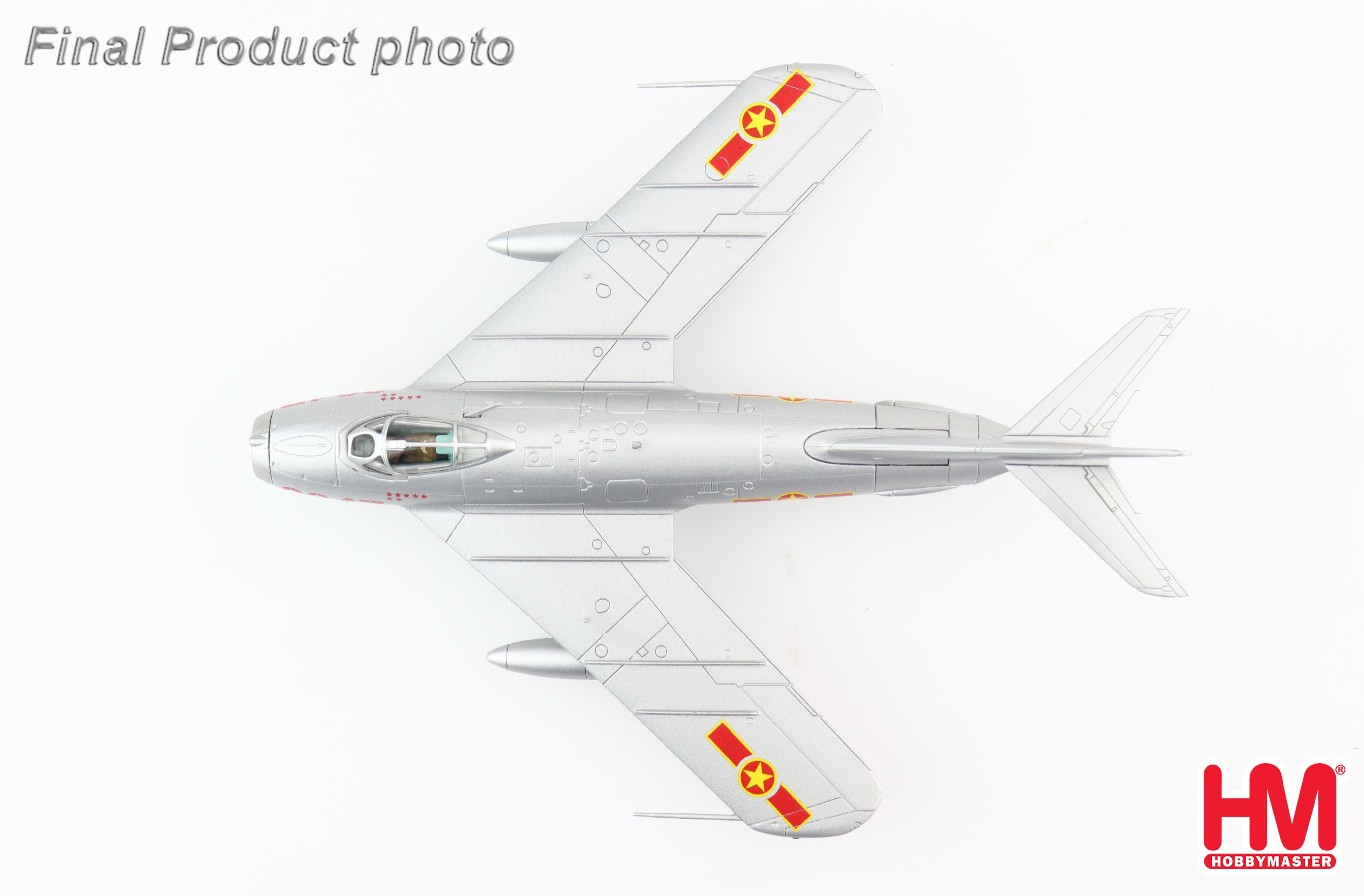 MiG-17 North Vietnamese Air Force 923rd Fighter Aviation Regiment "Yen The" Nguyen Van Bai aircraft April 19, 1972 #2047 1/72 [HA5910]