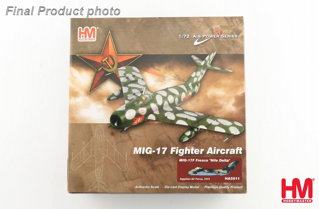 MiG-17F Fresco Egyptian Air Force Nile Delta 1973 1/72 [HA5911]