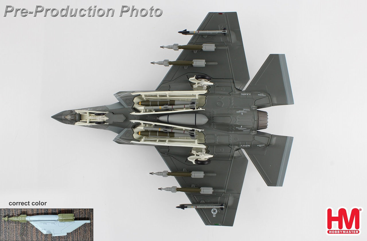 F-35C ライトニングII アメリカ海軍 第147戦闘攻撃飛行隊 「アーゴノーツ」 5か国共同演習ANNUALEX 2021年時 1/72[HA6208]