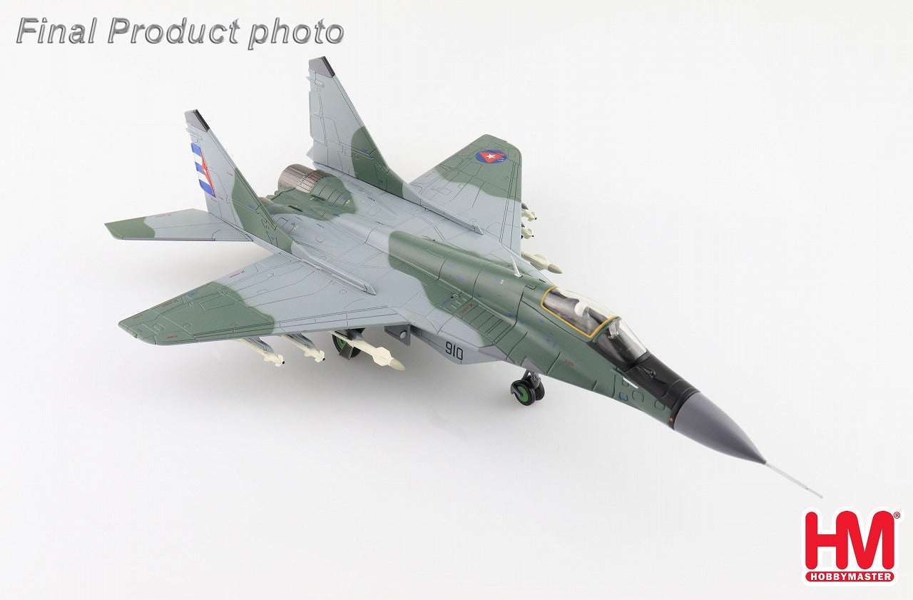 MiG-29A Cuban Air Force Playa Giron Guard Brigade 231st Fighter Squadron San Julian Air Base 1997 #910 1/72 [HA6519]