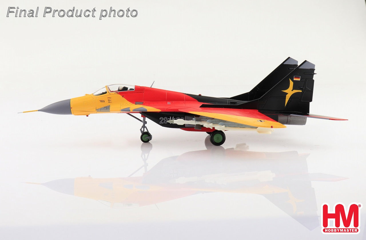 MiG-29 German Air Force 73rd Fighter Wing "Steinhoff" 1st Squadron Special Paint "Commemorating the Retirement of the MiG-29" Rostock-Laage Air Base 2001 29+20 1/72 [HA6522]