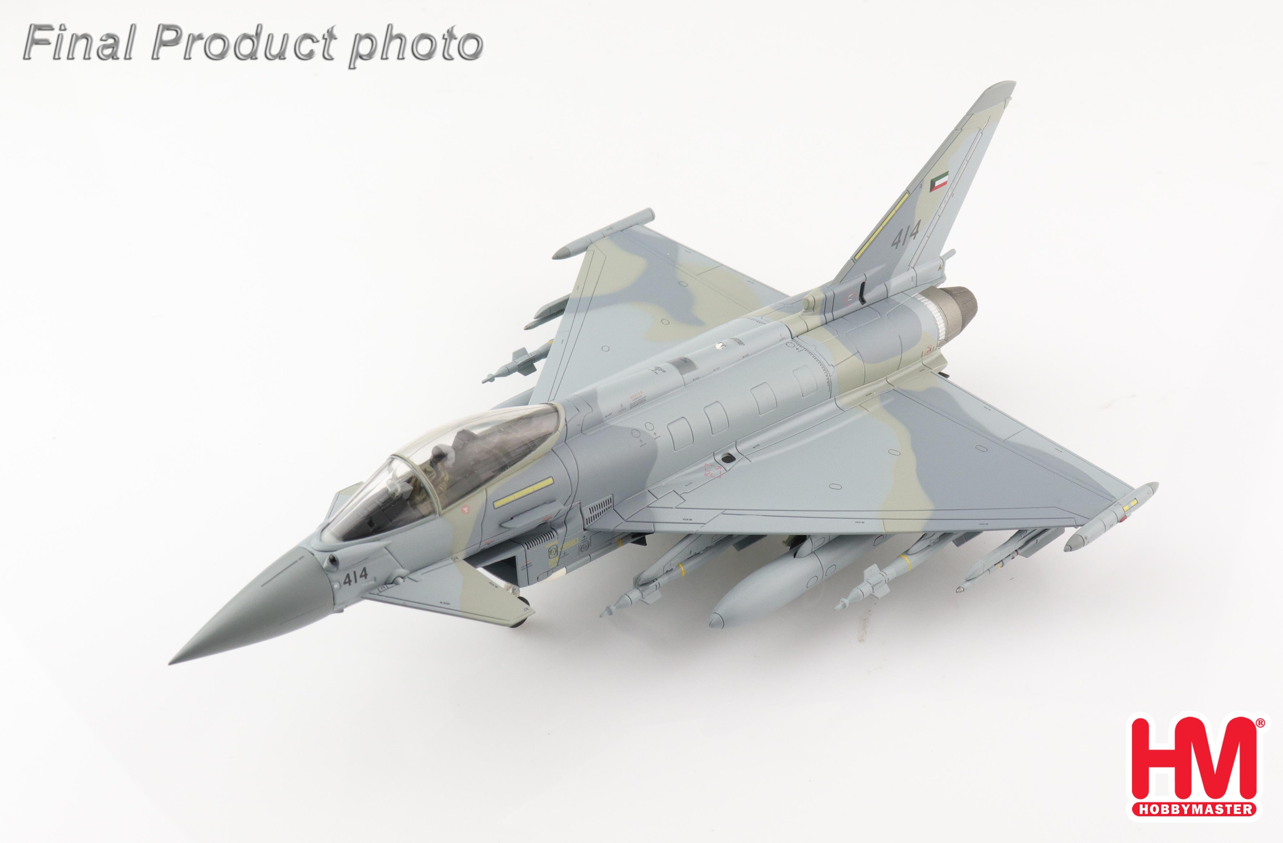 Eurofighter Typhoon Kuwait Air Force Expected Paint #414 1/72 [HA6619]