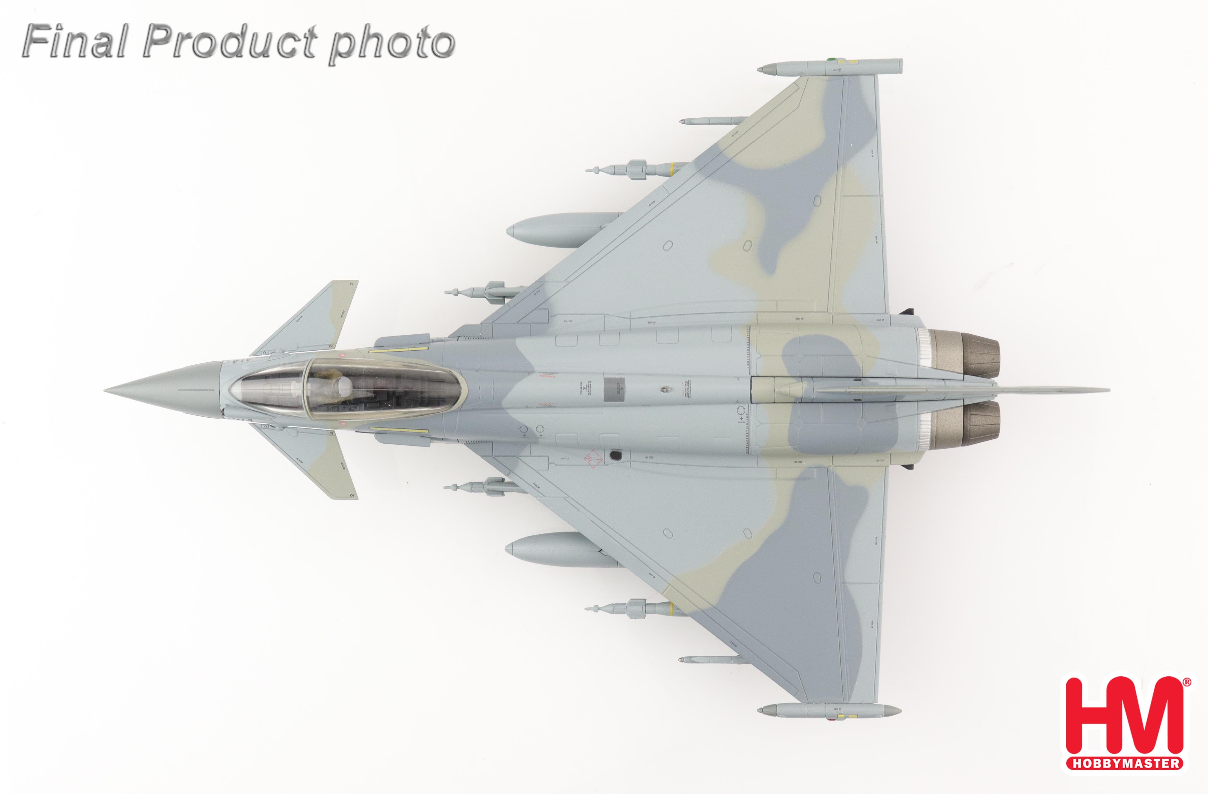 Eurofighter Typhoon Kuwait Air Force Expected Paint #414 1/72 [HA6619]