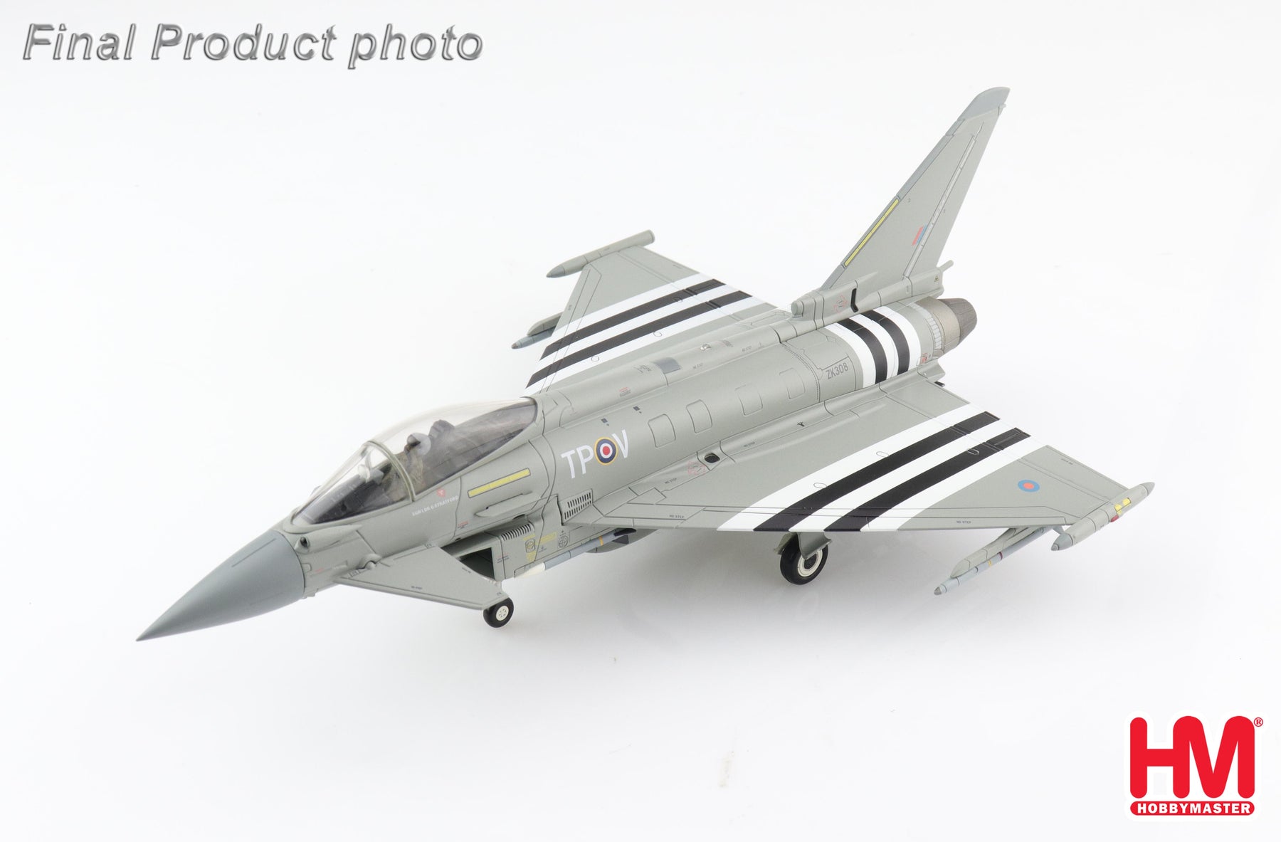 Hobby Master ユーロファイター タイフーンFGR.4 イギリス空軍 第29飛行隊 特別塗装「D-Day70周年」 カニングスビー基地  2014年5月 ZK