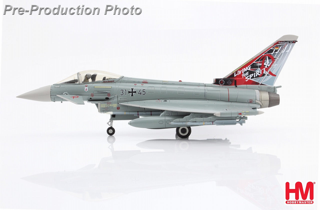 欧洲战斗机台风 EF-2000 德国空军 31+45 1/72 [HA6622]