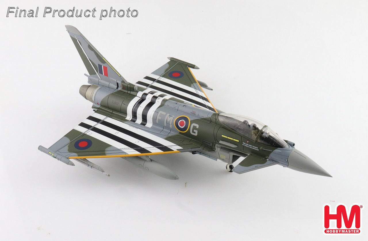 【限定品】ユーロファイター タイフーン FGR4 イギリス空軍 2024年 ※ASRAAM・AIM-120・燃料タンク付属　ZJ913/FM-G  1/72  [HA6626]