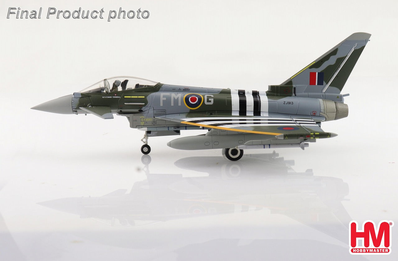 【限定品】ユーロファイター タイフーン FGR4 イギリス空軍 2024年 ※ASRAAM・AIM-120・燃料タンク付属　ZJ913/FM-G  1/72  [HA6626]