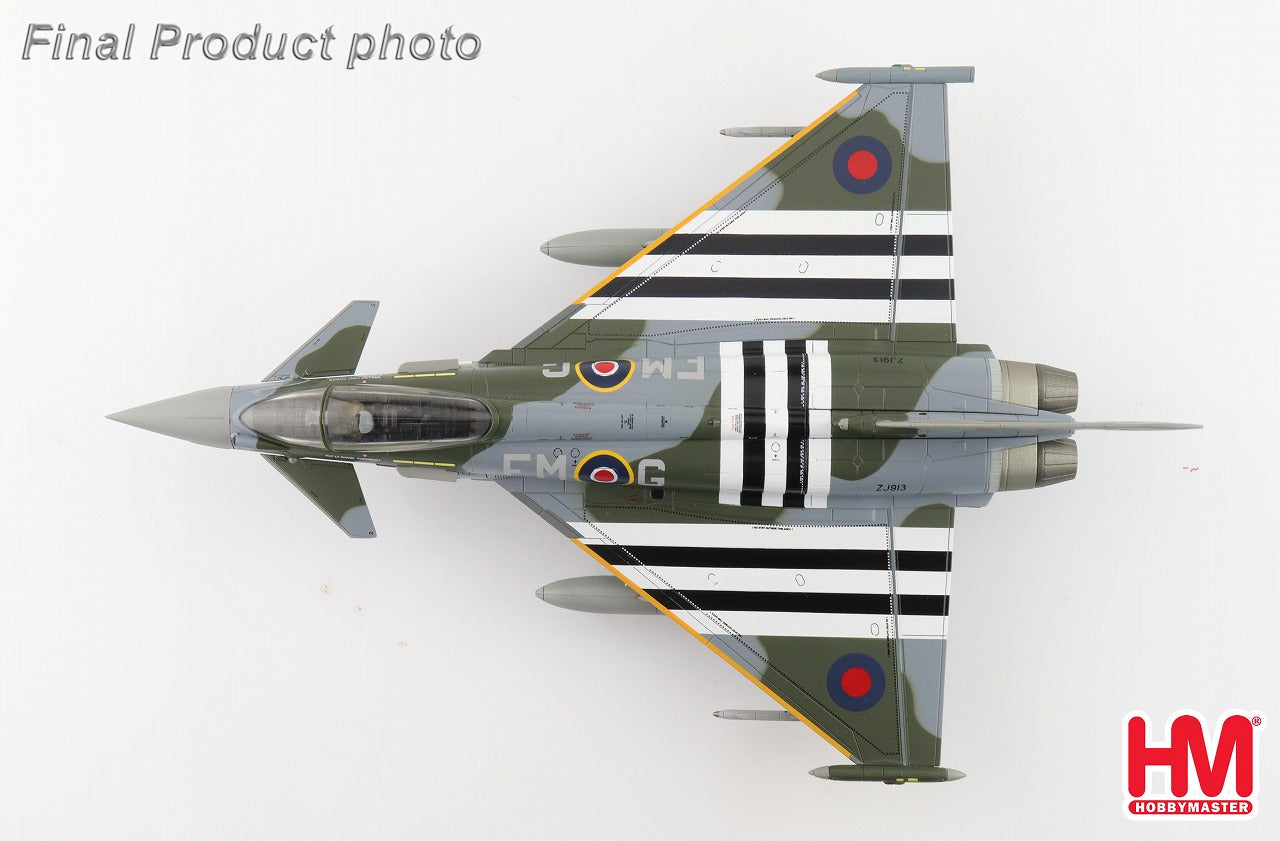 【限定品】ユーロファイター タイフーン FGR4 イギリス空軍 2024年 ※ASRAAM・AIM-120・燃料タンク付属　ZJ913/FM-G  1/72  [HA6626]