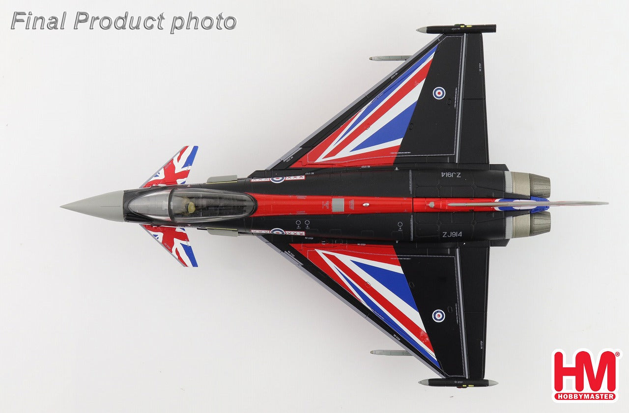【予約商品】ユーロファイター・タイフーン イギリス空軍 ZJ914「ブラックジャック」 1/72 (HM20250408) [HA6629]