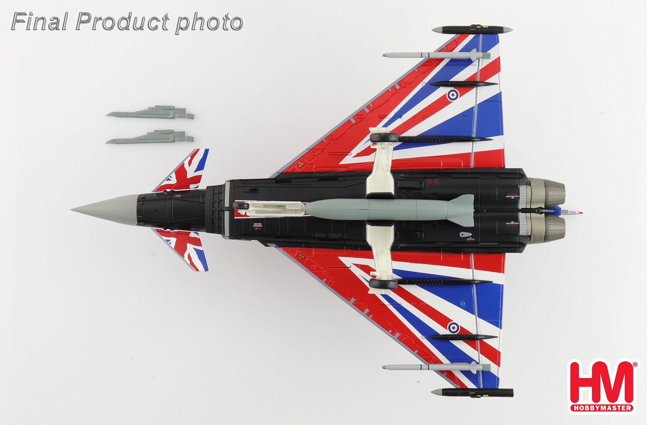 【予約商品】ユーロファイター・タイフーン イギリス空軍 ZJ914「ブラックジャック」 1/72 (HM20250408) [HA6629]