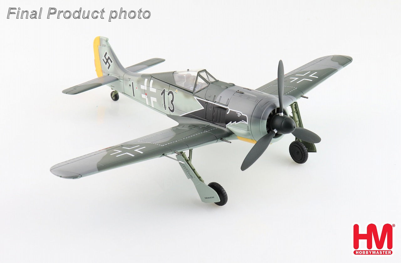 Fw190A-3 Focke-Wulf German Air Force 2nd Fighter Wing Black 13 1/48 [HA7429] 