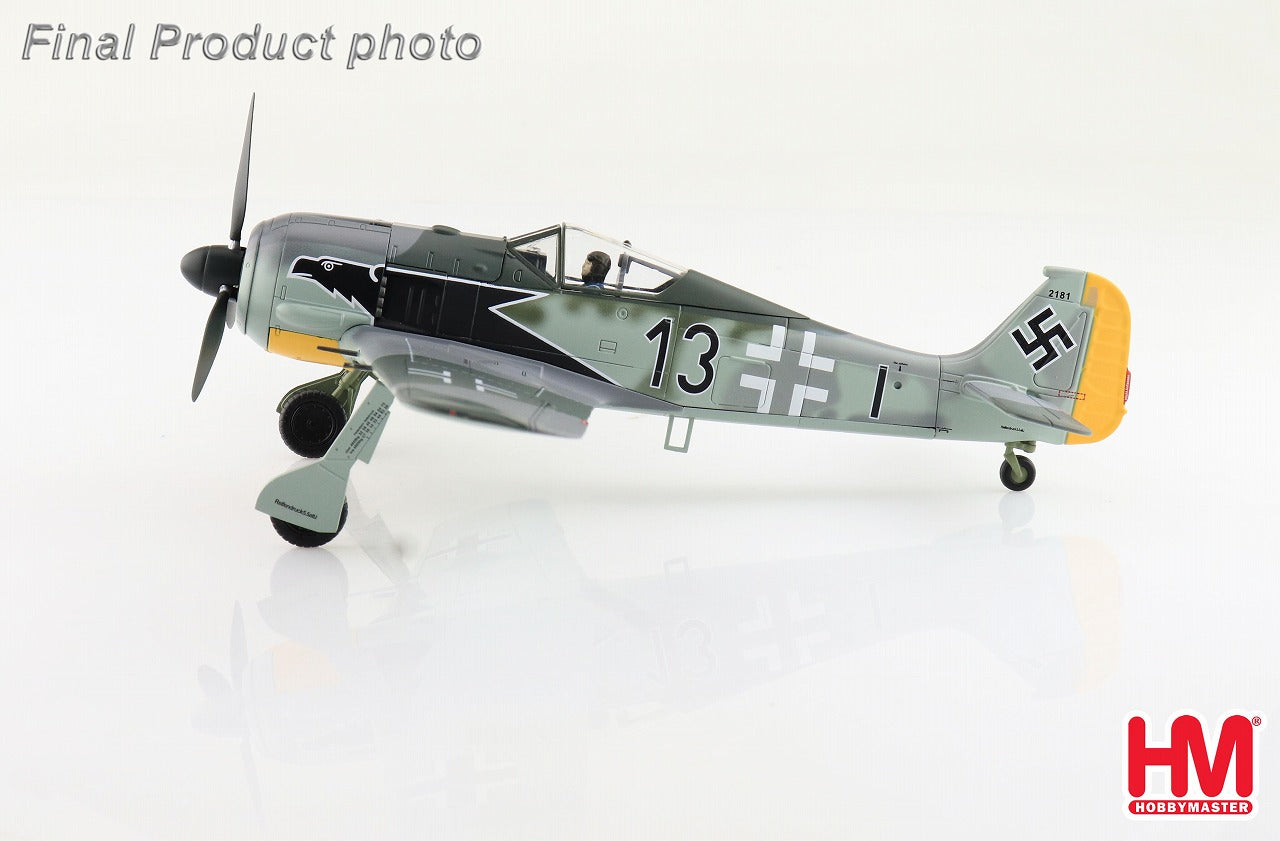 Fw190A-3 Focke-Wulf German Air Force 2nd Fighter Wing Black 13 1/48 [HA7429] 