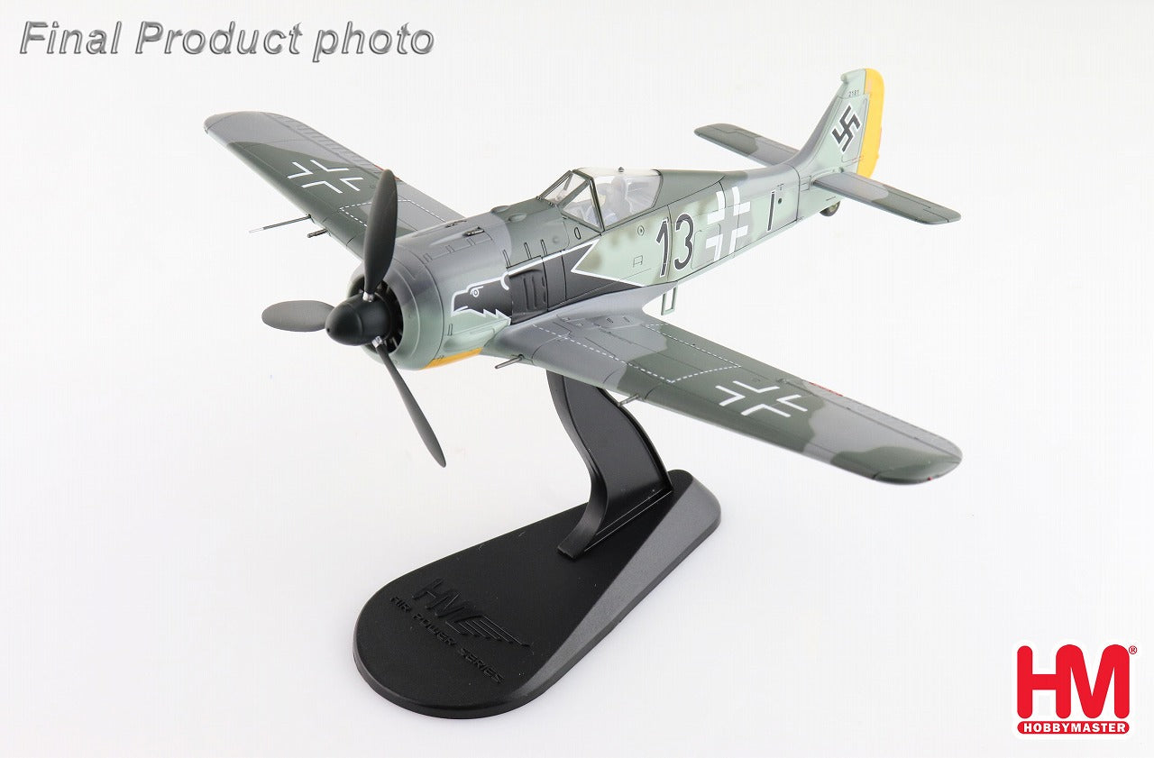 Fw190A-3 Focke-Wulf German Air Force 2nd Fighter Wing Black 13 1/48 [HA7429] 