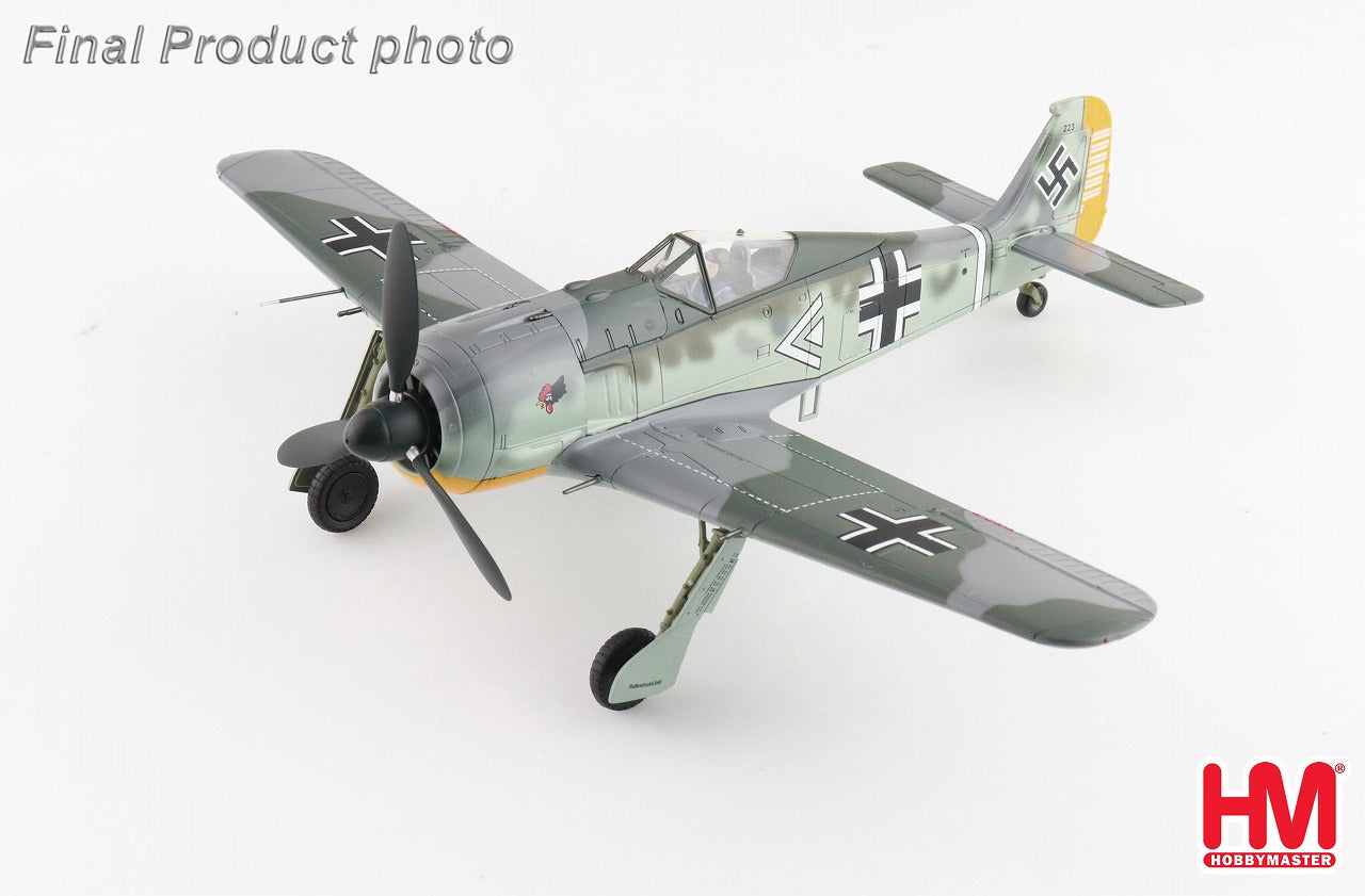 【2/21(金)発売】【予約商品】Fw190A-3 フォッケウルフ ドイツ空軍 第2戦闘航空団 ハンス・ハーン大尉機 1/48 (HM20241101) [HA7430]