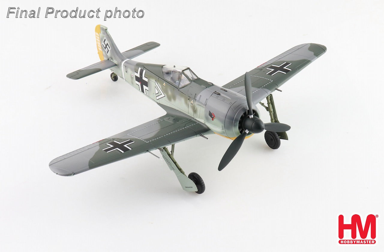 【2/21(金)発売】【予約商品】Fw190A-3 フォッケウルフ ドイツ空軍 第2戦闘航空団 ハンス・ハーン大尉機 1/48 (HM20241101) [HA7430]