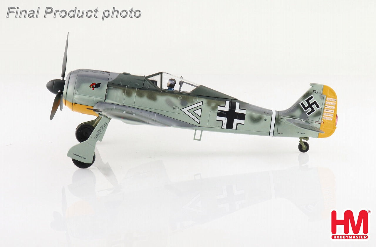 Fw190A-3 福克沃尔夫 德国空军第 2 战斗机联队 汉斯·哈恩上尉的飞机 1/48 [HA7430] 